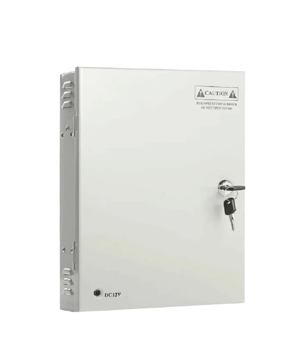 Fuente Centralizada ZKTeco ZK-20A-18CH 18CH 12VDC 20A Gabinete Metálico