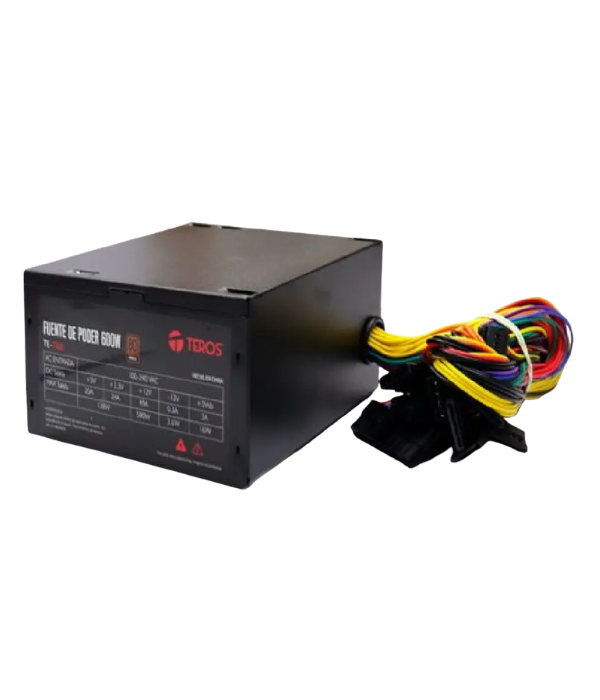 FUENTE PODER TEROS TE-1315S: FORMATO ATX, 250W, 115V / 230V