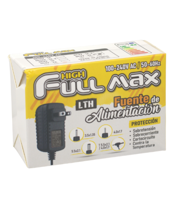 FUENTE REGULADORA LONTECH ZZ-LTH-9V2A 9V 2A: NORMAL