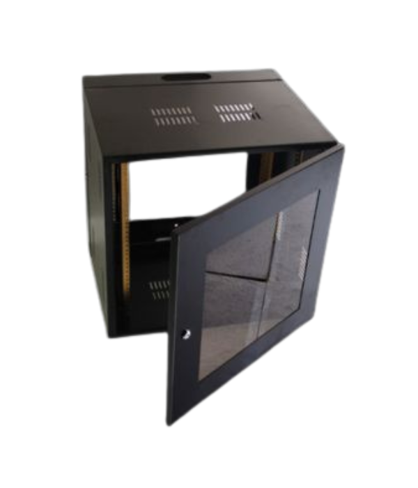 Gabinete de Pared HJE Electronic 12RU 600x600x500mm 24kg Acero