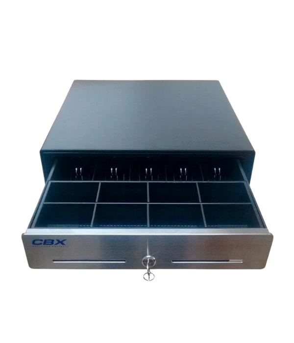 Gaveta de Dinero CBX CS410G Acero Inoxidable 41x41x10cm