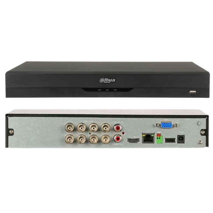 Grabador XVR Dahua DH-XVR5108HS-4KL-I2 8CH 5MP WizSense 1HDD
