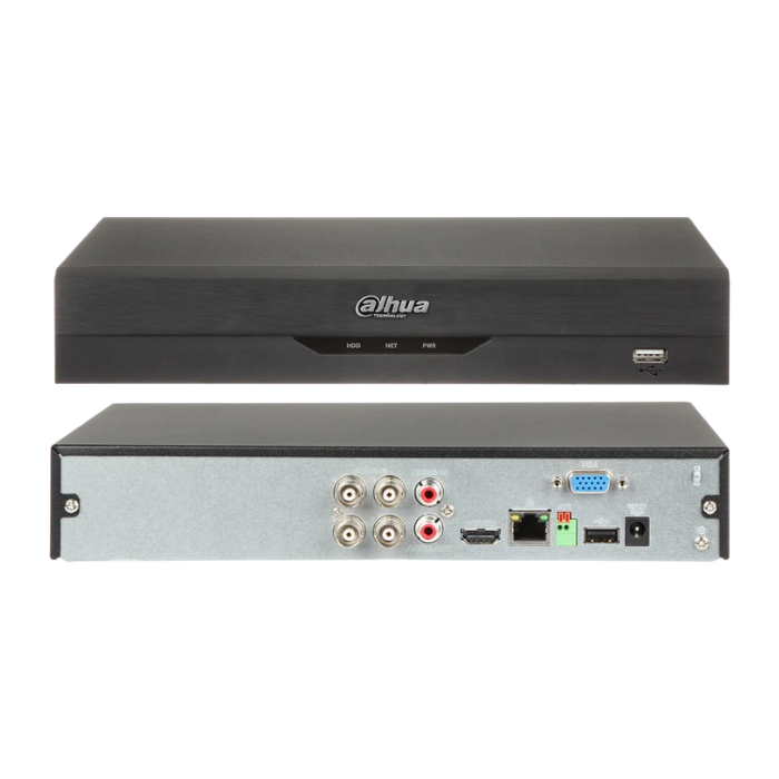 Grabador XVR Dahua XVR5104HS-I3/T 4CH H.265+ Penta-brid