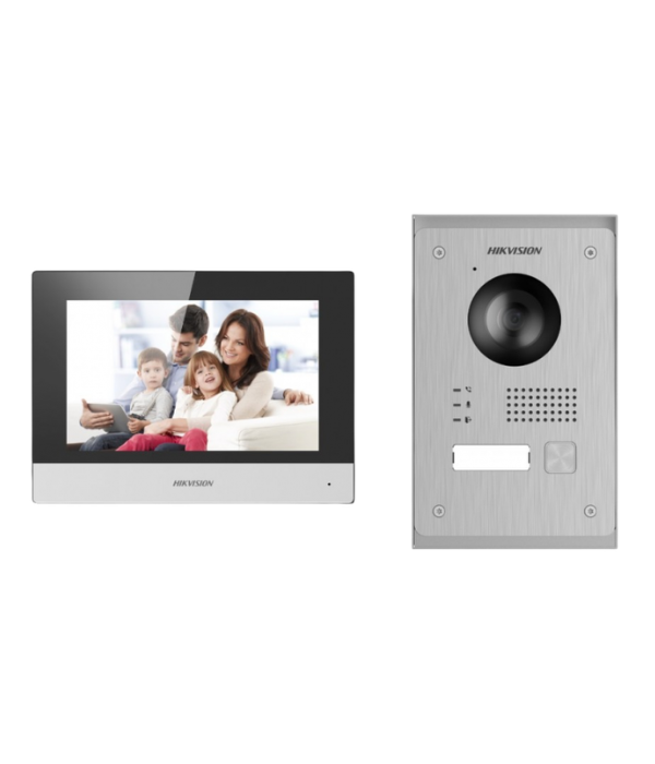 Kit Intercomunicador Hikvision DS-KIS103 Video 2MP 2 Hilos