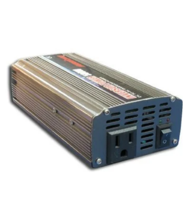 INVERSOR HURRICANE IPS-500: DE 12VDC 500 WATTS 1 SALIDA 220V