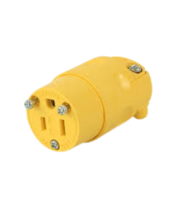 JACK HIGH FULL MAX ZZ-U38-3S: TOMA AÉREA 15A 125V/AC AMARILLO