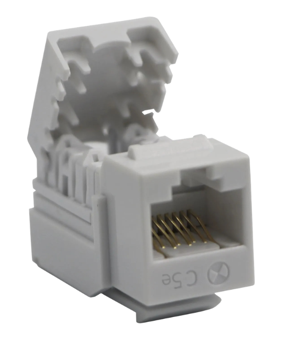 JACK RJ45 SATRA 0101010001 CAT5E: BLANCO