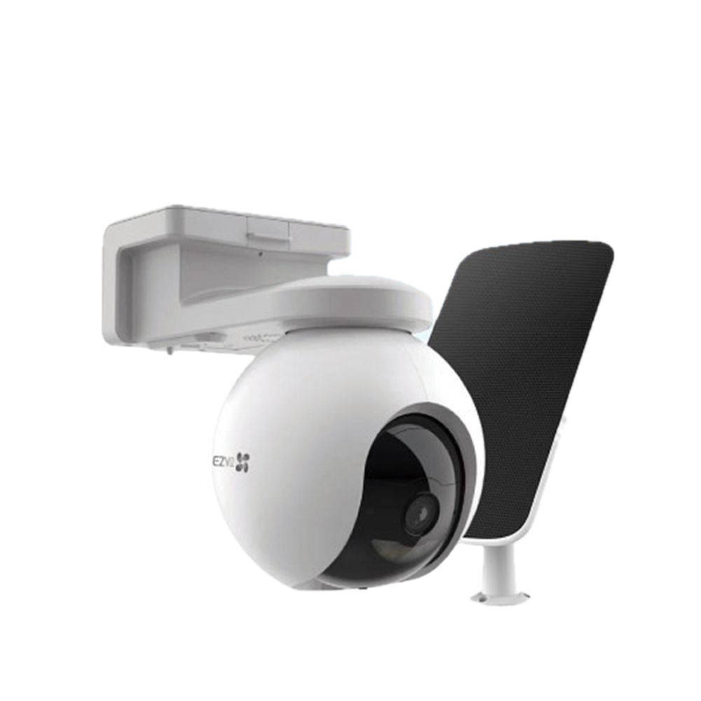 Kit Cámara IP PT EZVIZ CS-EB8-R200-4K 4G WiFi Panel Solar Exterior