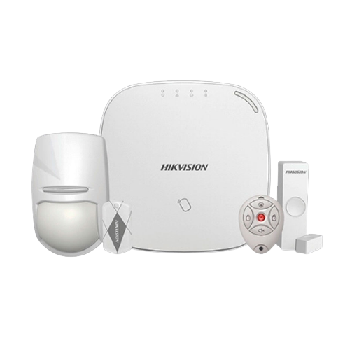 Kit de Alarma Hikvision HK-DS-PWA32-K WiFi con Panel PIR y Pulsador