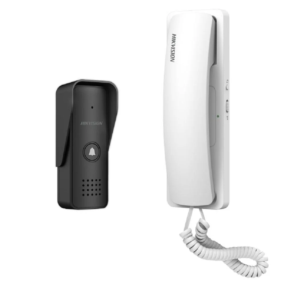 Kit Intercomunicador Hikvision DS-KIS103 Video 2MP 2 Hilos