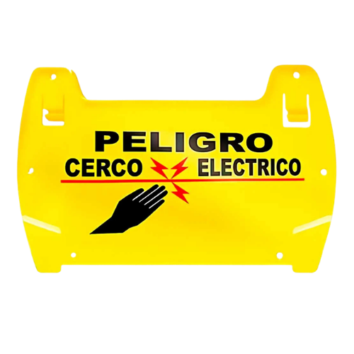 Letrero de Advertencia Hagroy HG-LTP para Cerco Eléctrico