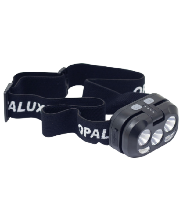 LINTERNA OPALUX OP-9109: 5W, RECARGABLE, SENSOR, FRONTAL