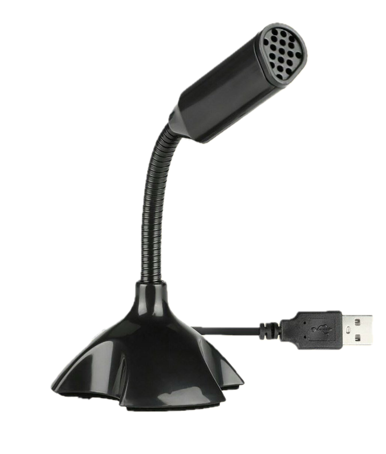 Micrófono High Full Max ZZ-M-306 USB de Mesa para PC