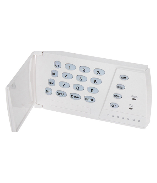 MODULO KEYPAD ALARMA PARADOX K636: TECLADO LED - 10 ZONAS