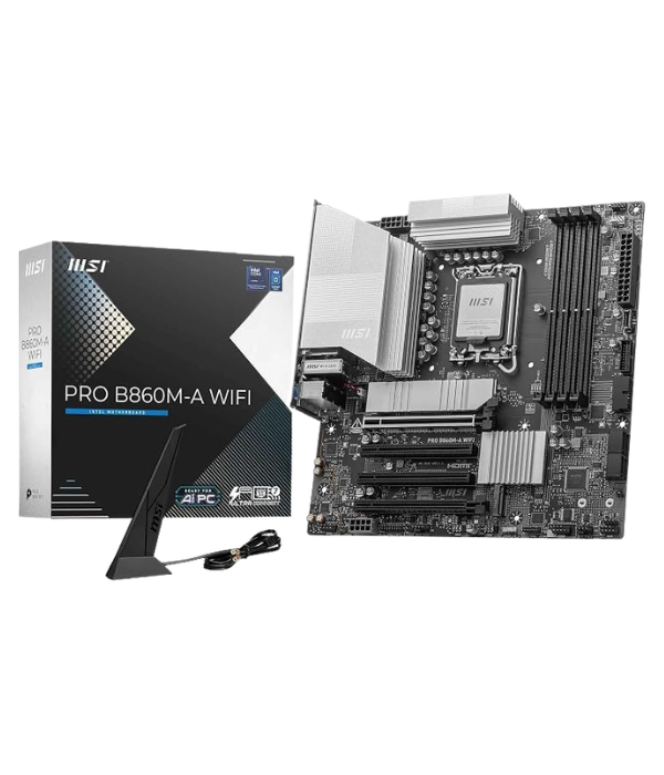 MOTHERBOARD MSI PRO B860M-E ( PRO B860M-E ) 2*DDR5 | LGA 1851