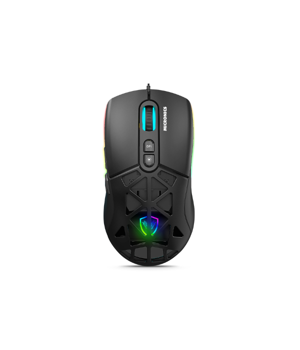 MOUSE GAMER MICRONICS MIRAGE MIC GM892 -3M: USB RGB 7B 4800DPI CONEXION INAL