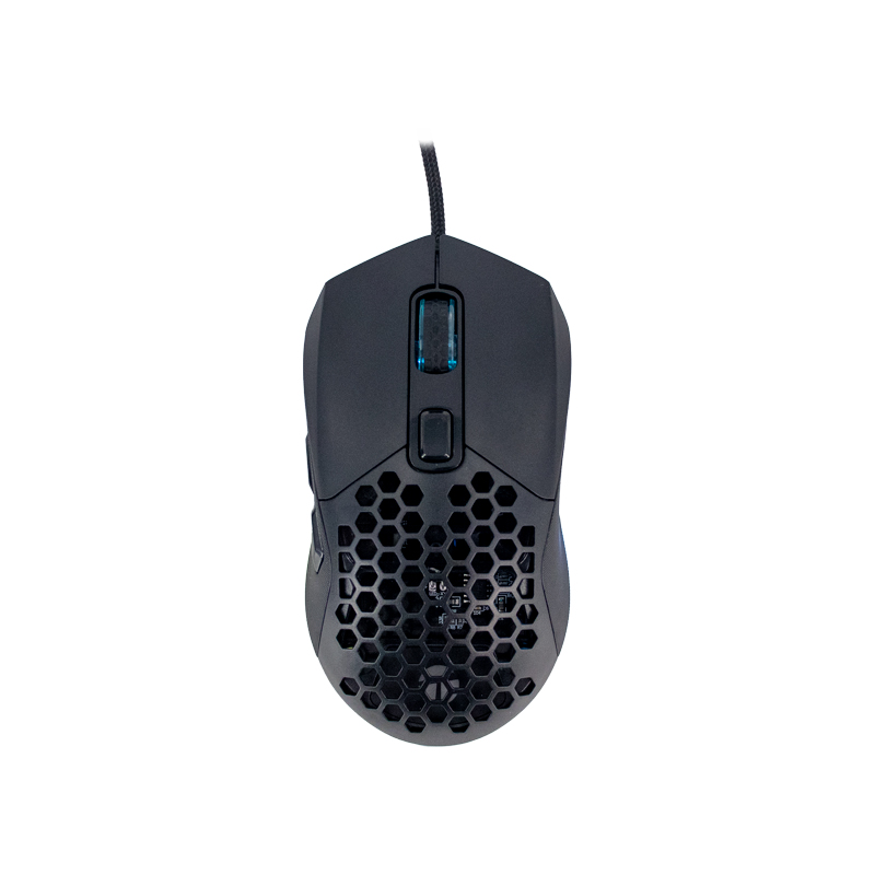 Mouse Gamer Teros TE-1232G Negro 7200DPI RGB 7 Botones