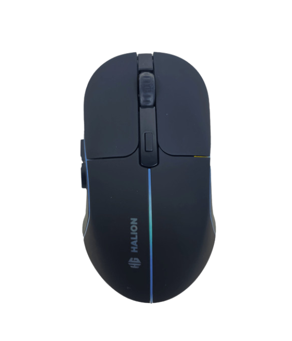 MOUSE INALAMBRICO HALION GAMER HA-M977: RECARGABLE DPI: 800/1200/1600 COLOR N