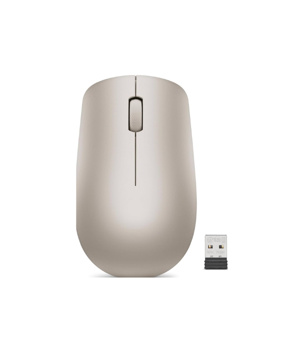 MOUSE INALAMBRICO LENOVO GY50Z18985: 2.4GHZ (RECEPTOR NANO USB), AMBIDIESTRO