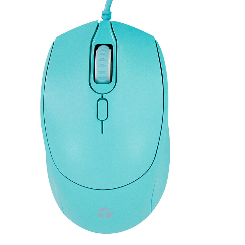 Mouse Teros TE-1227S Verde 1600 DPI USB 1.5m