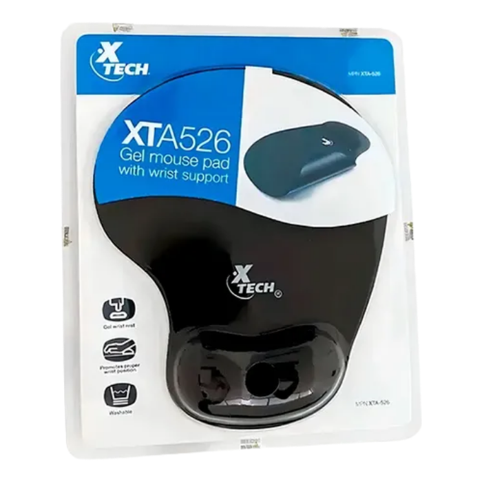 Mousepad Xtech XTA-526 Negro 22x18cm Antideslizante