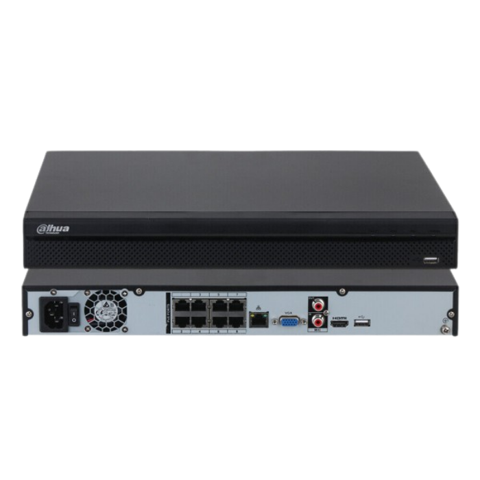 NVR Dahua DHI-NVR4208-8P-4KS3 8CH PoE 4K 2HDD IA