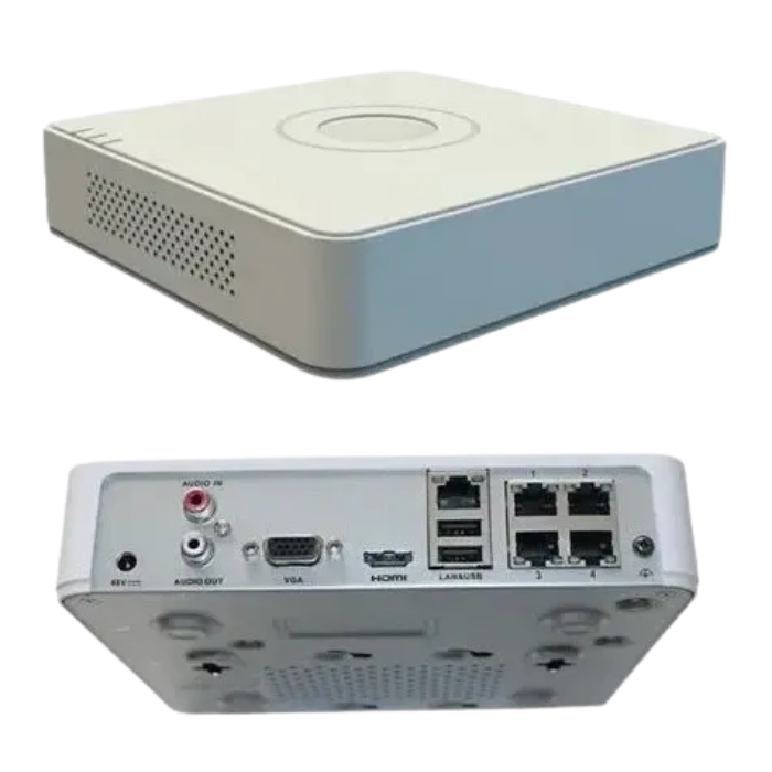 NVR Hikvision HK-DS7104NI-SN 4 Canales 1 Disco Duro
