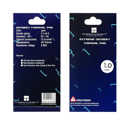 Pad Térmico Extreme Odyssey 85x45x1.0mm