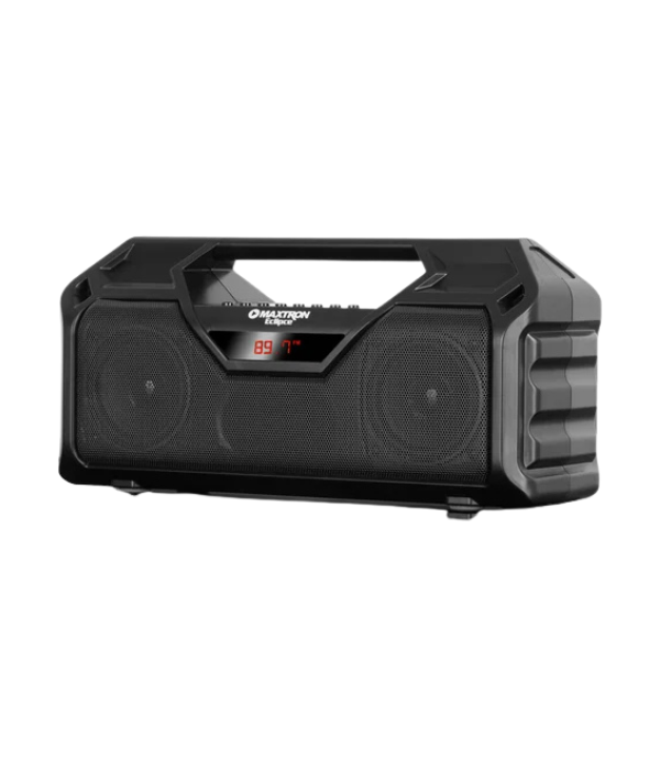 PARLANTE PORTABLE MAXTRON MX221BT ECLIPSE: SISTEMA DE AUDIO PORTATIL FM MSA+