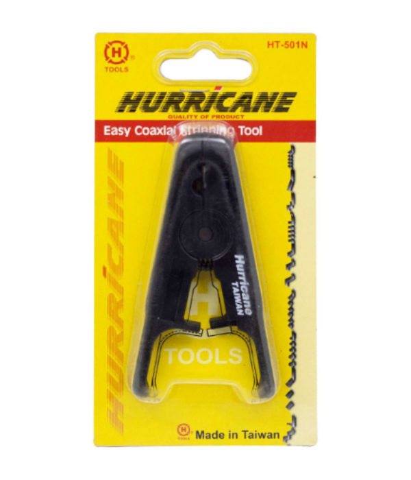 PELADOR CABLE HURRICANE HT-501N: ALICATE RG-58,95,6 NEGRO