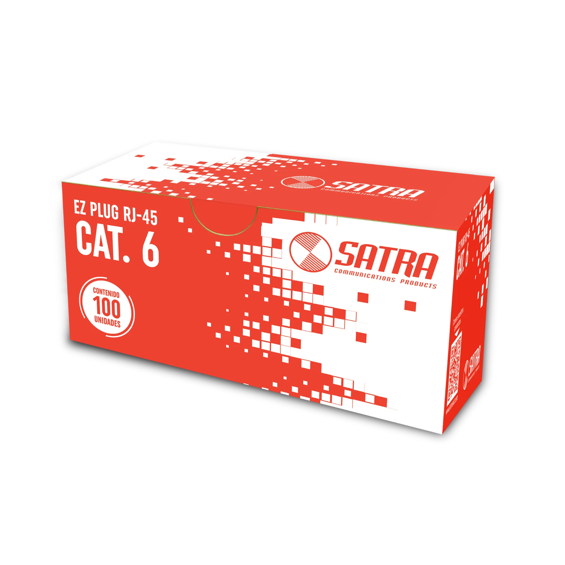 Plug RJ45 CAT 6 SATRA 0102040002