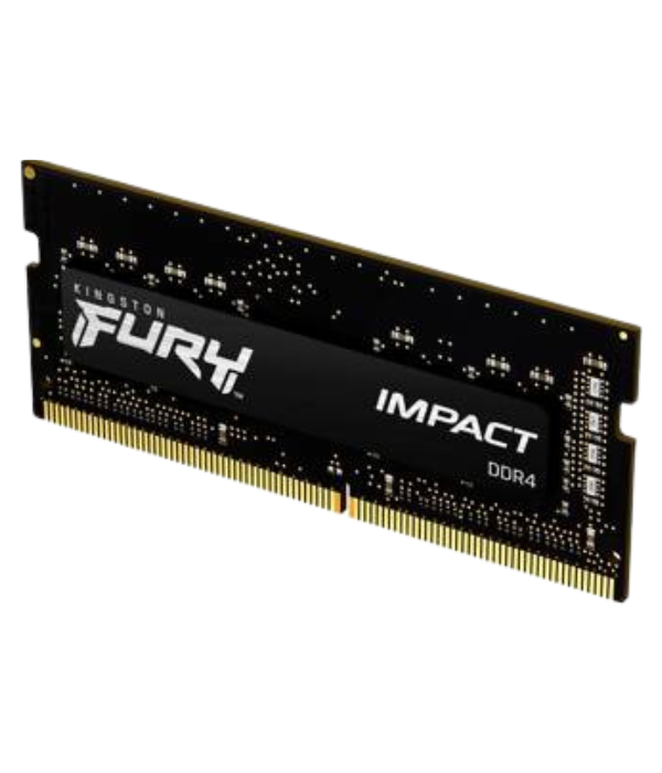 RAM KINGSTON KF432S20IB/8 FURY IMPACT: 8GB, DDR4, 3200 MHZ, PC4-25600, CL20,