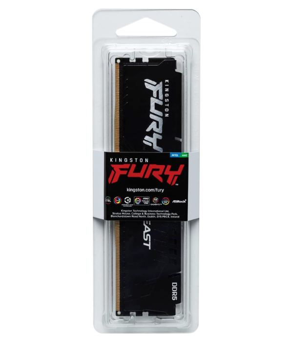 Memoria RAM Kingston KF556C40BB-16 FURY Beast 16GB DDR5 5600MHz CL40 1.25V