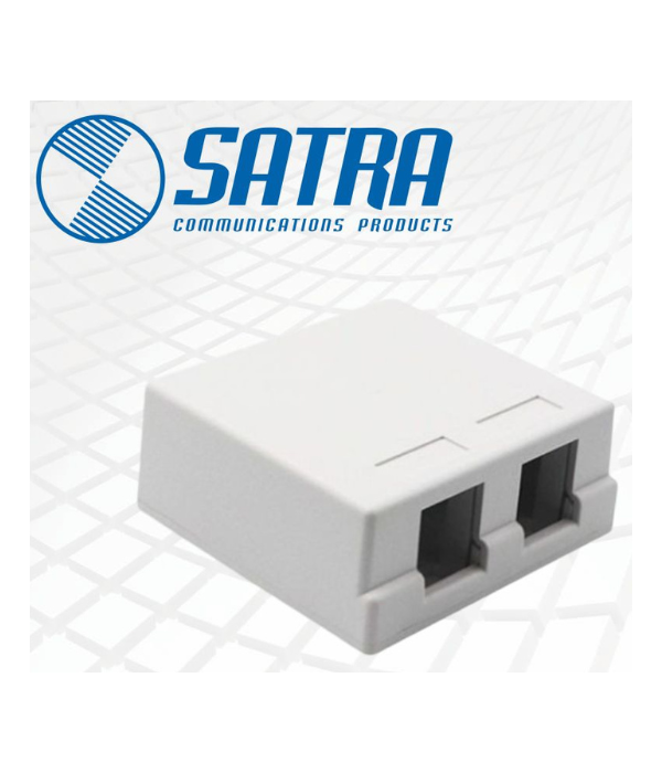 ROSETA RJ45 SATRA 2 PTO: BLANCO