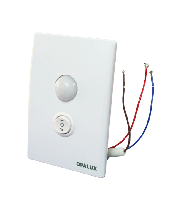 SENSOR DE MOVIMIENTO OPALUX ST-33: 120°RECTANGULO INDEPENDIENTE PARA PARED