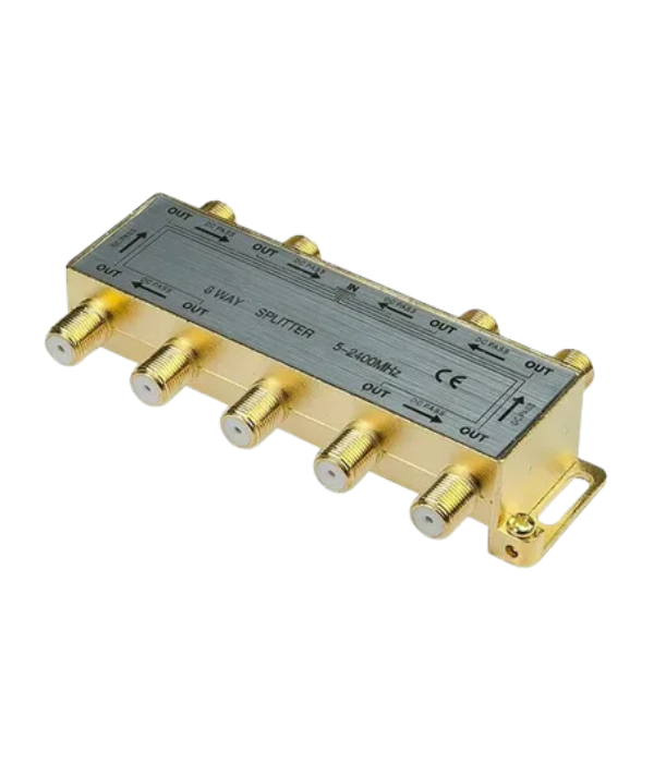Splitter CATV MCR Ultra HD S15-08S 1x8 5-2400MHz