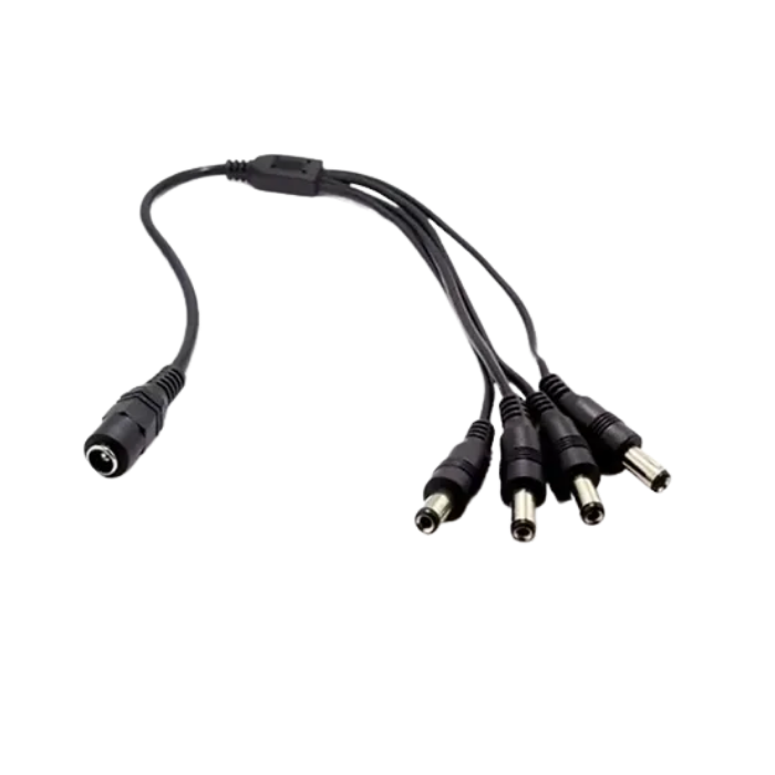 Splitter DC ZZ-BNCC-WC 4 Salidas 5.5x2.1mm