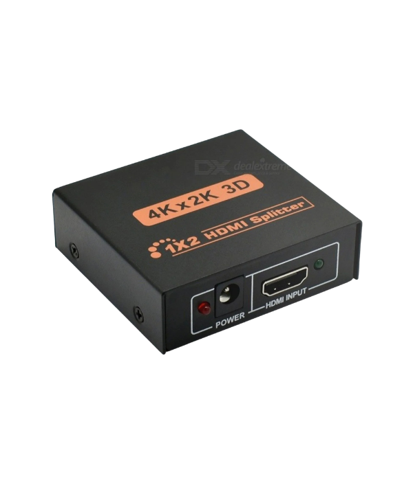 SPLITTER HDMI HDM-X22K: 1 X 2 1.4 FULL HD 4K MULTIPLICA SEÑAL