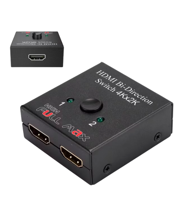 Splitter HDMI High Full Max ZZ-S-HDMI-2 1 a 2 Salidas 4K 3D