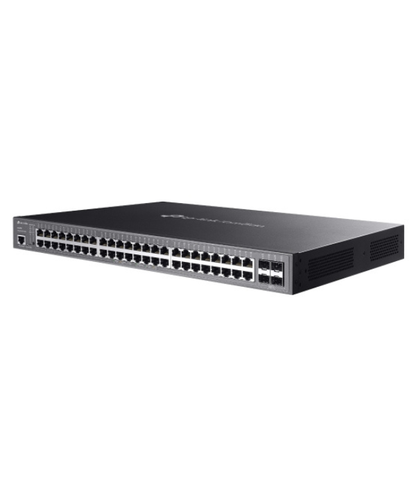 SWITCH TP-LINK OMADA SG3452P: 48 PUERTOS GIGABIT POE+, 4 SFP 1G, L2+ ADMINISTRABLE