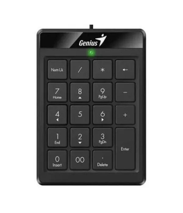 TECLADO NUMERICO GENIUS NUMPAD 110 : INTERFACE: USB NÚMERO DE BOTONES: 19