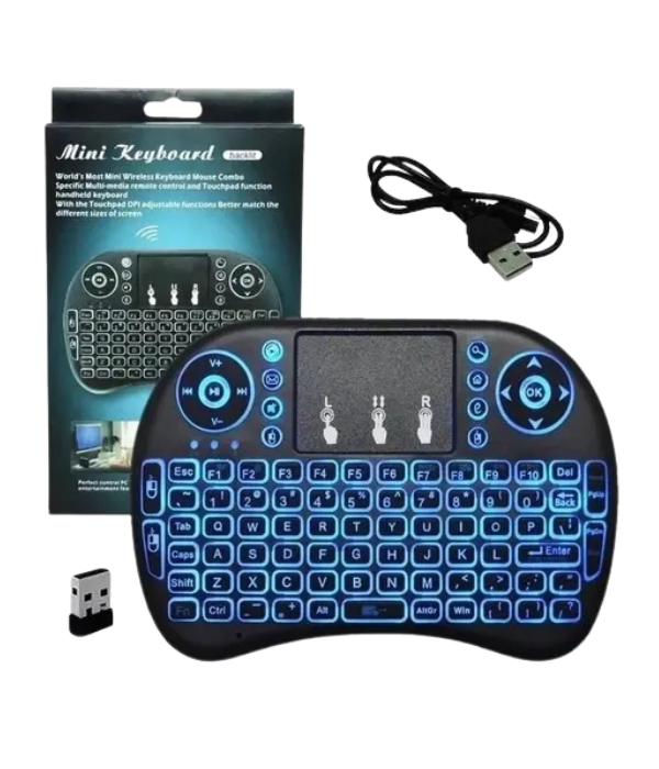 TECLADO SMART TV BACKLIT C043: MINI TECLADO SMART AJV