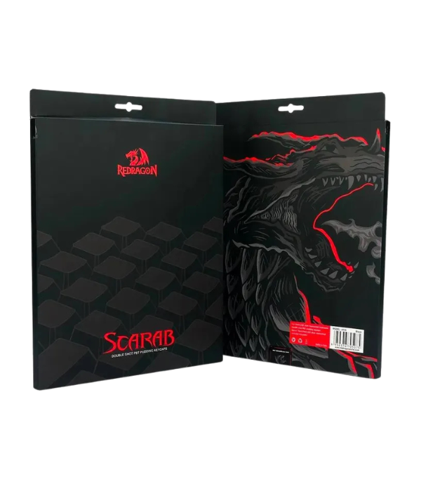Teclas Personalizadas Redragon Scarab A130W-SP Blanco Español