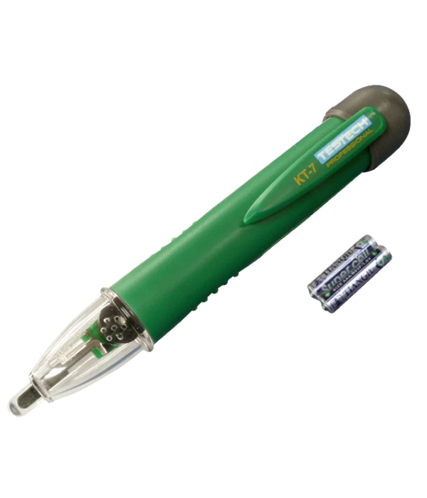 TESTEADOR DE CABLES TESTECH KT-7: D/VOLTAJE AC 70-1000VAC 60HZ C/ALA