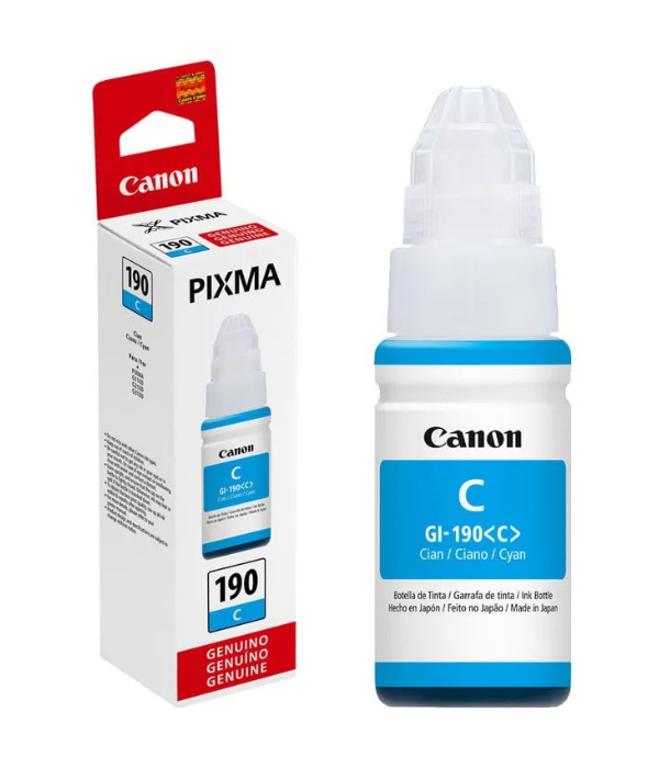 TINTA COMPATIBLE DUPRINT DP2112: PARA CANON G 70ML COLOR CYAN 190