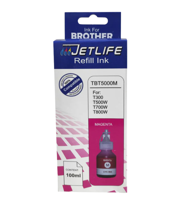 Botella de Tinta JetLife Magenta 100ml CISS para Brother