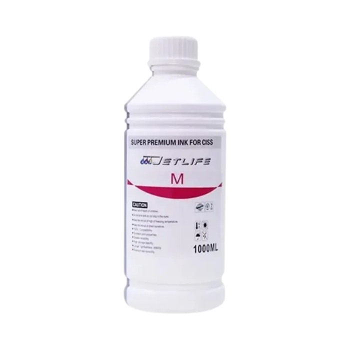 Botella de Tinta Jetlife JET0000367 Magenta 1000ml para CISS