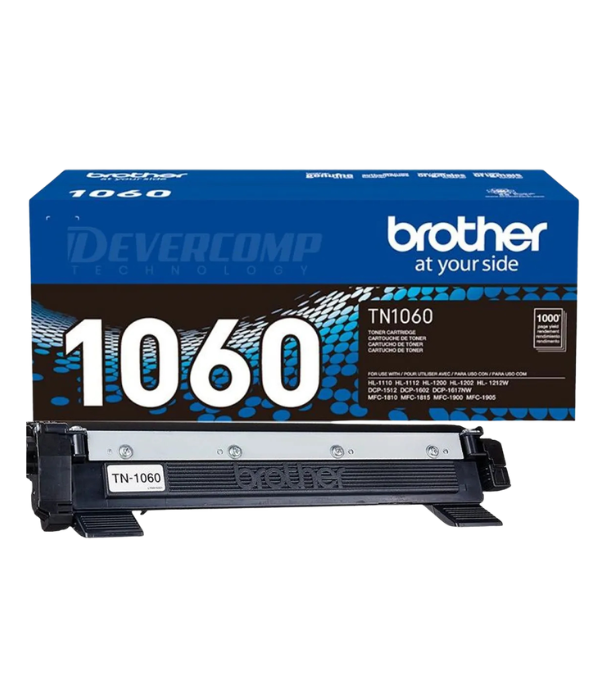 Tóner Brother TN-1060 Negro 1000 Páginas para HL-1212W DCP-1512