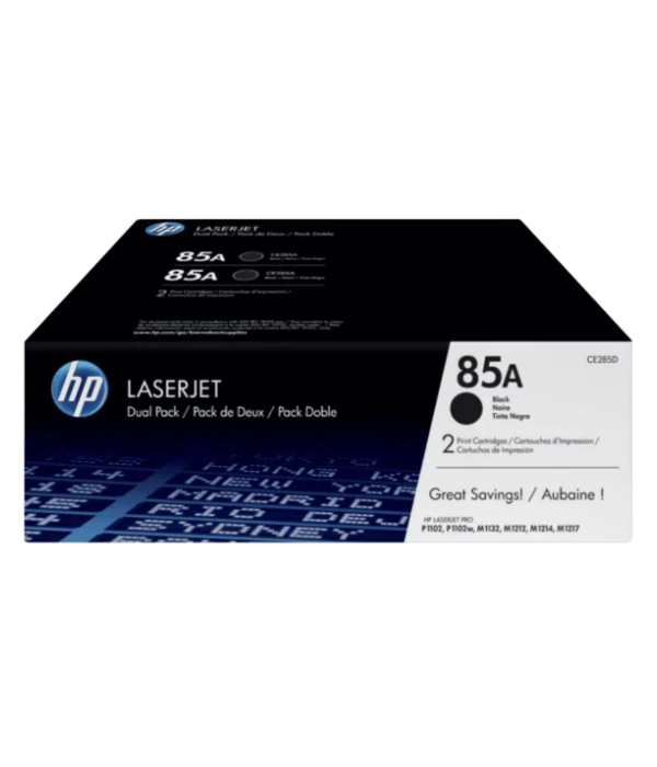 Tóner HP CE285AD 85A Negro 1600 Páginas
