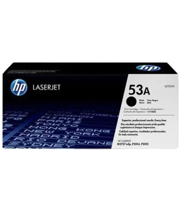 Tóner HP Q7553A 53A Negro